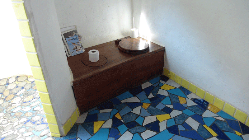 BAÑO SECO ECOLÓGICO Y SIN AGUA, Permacultura